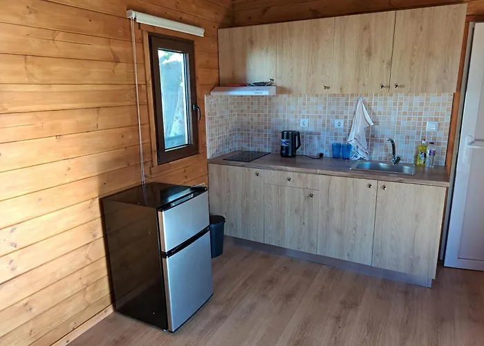 펜션 Eco Wooden Olympic View Village 렙토카리아